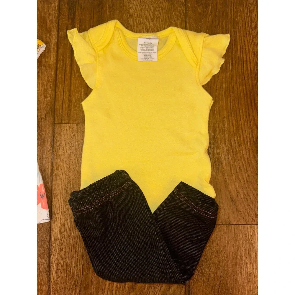 Baby Girl 3/6 Months Clothes Rompers Pants Shirts‎ Bodysuits Outfits Summer Lot